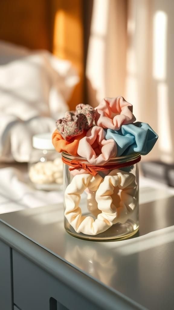 Hair scrunchies that feel nostalgic and fun