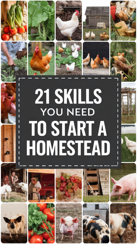 21 Skills You Need to Start a Homestead 4