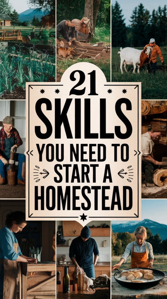 21 Skills You Need to Start a Homestead 5