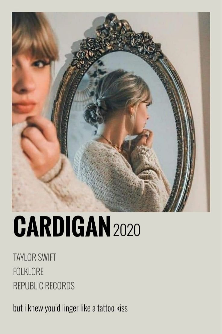 CARDIGAN CARDIGAN - taylor swift cardigan