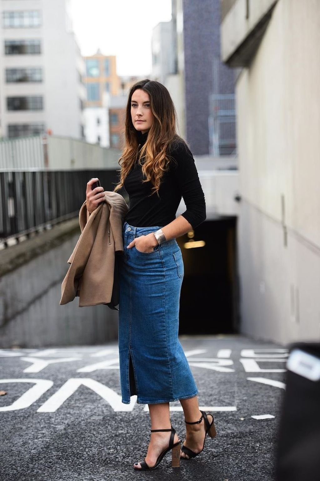 36 Fancy Winter Outfits Ideas Jean Skirts 36 Fancy Winter Outfits Ideas Jean Skirts - jean skirt outfits winter