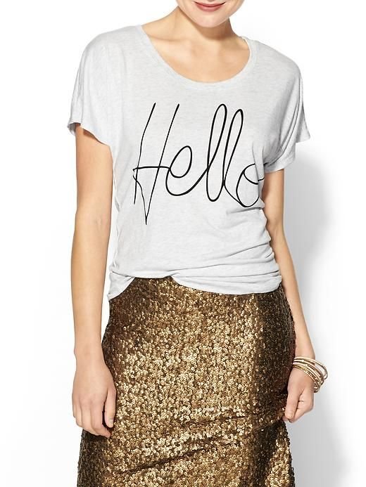 gold skirt outfit