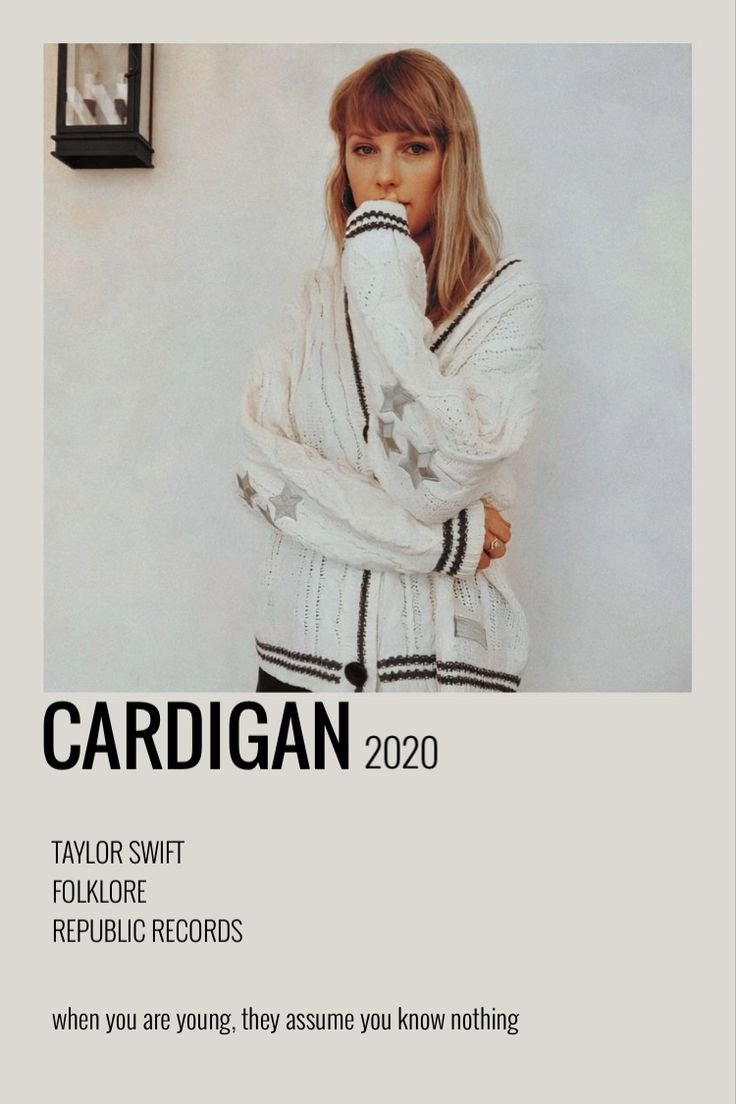 cardigan cardigan - taylor swift cardigan