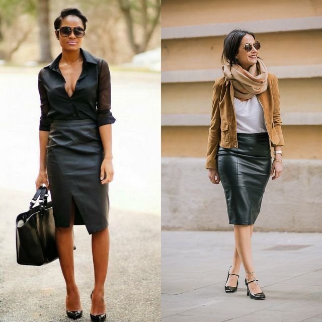 92 Amazing Leather Pencil Skirt Outfit Ideas To Wear In 2023 92 Amazing Leather Pencil Skirt Outfit Ideas To Wear In 2023 - long leather skirt outfit