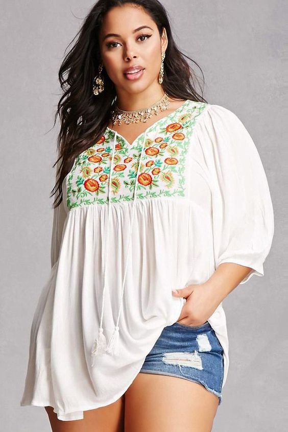 17 Boho Fashion Ideas for Plus Size Women