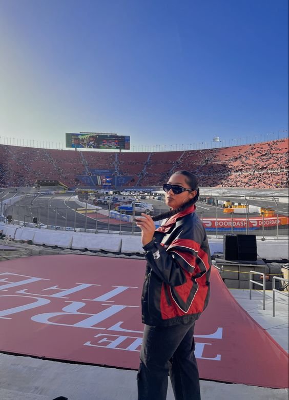 Vintage NASCAR-Inspired Outfit