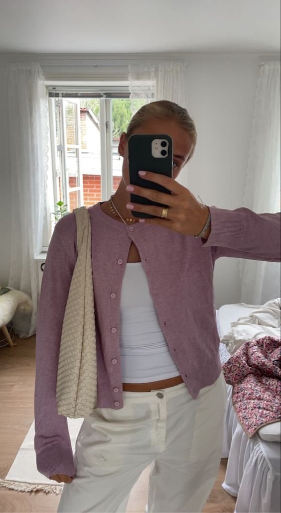 Choose Your Character | VALLEY Magazine Choose Your Character | VALLEY Magazine - pink cardigan outfit