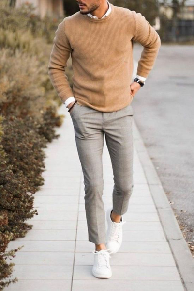 How To Wear Neutral Colors For Men – The Dark Knot How To Wear Neutral Colors For Men – The Dark Knot - beige sweater outfit