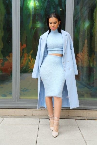 The Power of Pastels: Ultimate Guide To Wear Baby Blue Trend of 2024 – Ferbena.com The Power of Pastels: Ultimate Guide To Wear Baby Blue Trend of 2024 – Ferbena.com - baby blue sweater outfit