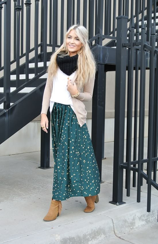 Wearing Boots With Skirts - The Modest Mom Wearing Boots With Skirts - The Modest Mom - maxi skirt outfit winter