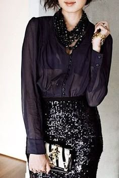 7 Black sequined skirt outfits ideas | outfits, skirt outfits, black sequin skirt 7 Black sequined skirt outfits ideas | outfits, skirt outfits, black sequin skirt - black sequin skirt outfit
