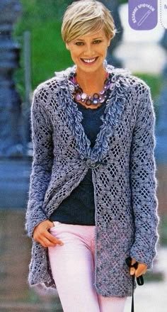 100 Cardigans ideas | crochet clothes, crochet sweater, crochet woman 100 Cardigans ideas | crochet clothes, crochet sweater, crochet woman - long cardigan