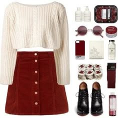 13 Burgundy skirt outfit ideas | fashion outfits, outfits, cute outfits 13 Burgundy skirt outfit ideas | fashion outfits, outfits, cute outfits - burgundy skirt outfit
